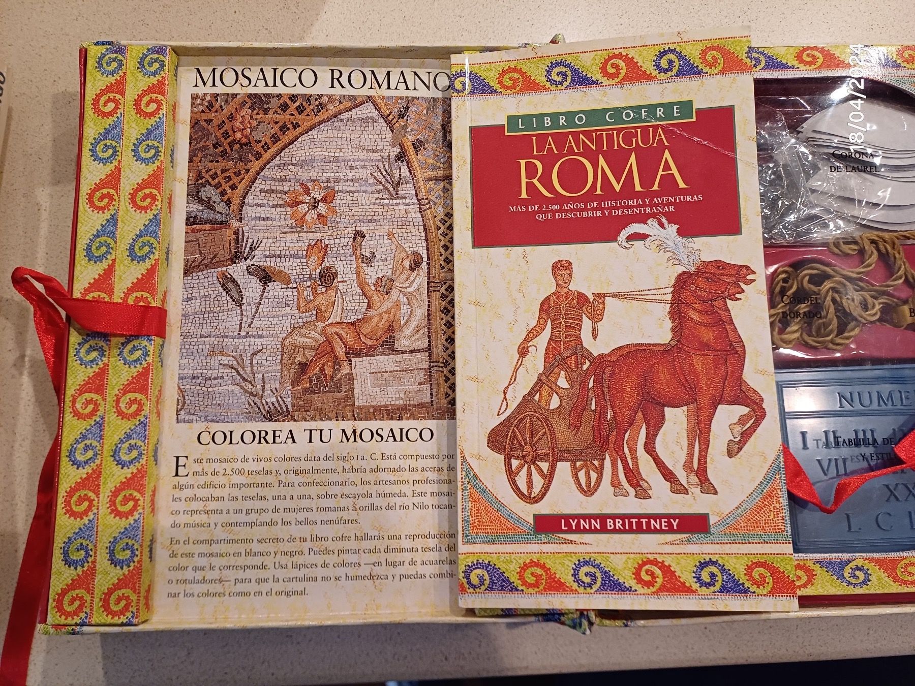 Libri: Spanischen Buch -  Libro Cofre - Titel: "La antigua Roma" – Usato da Würenlos venduto da JRP_71 5
