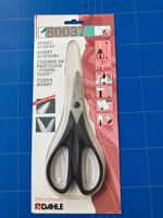 Dahle Hobby Schere 18 cm, Stahlklinge, schwarzer Griff