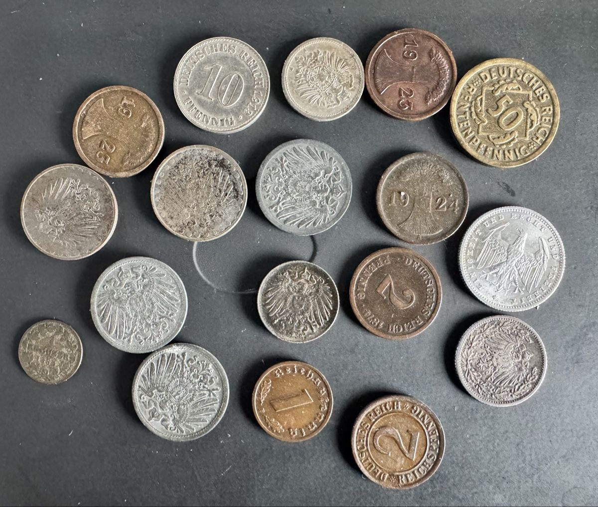 Tutti le monete: Lot Deutsches Reich mit Silber – Usato da Meilen venduto da coins4sale 1