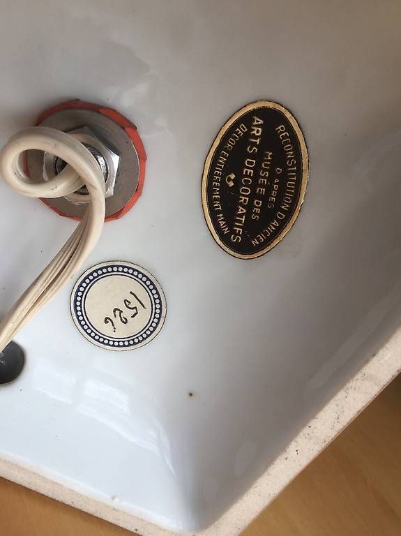 Lampade: Porzelan-Tischlampe – Usato da Laufen venduto da Babouche4242 3
