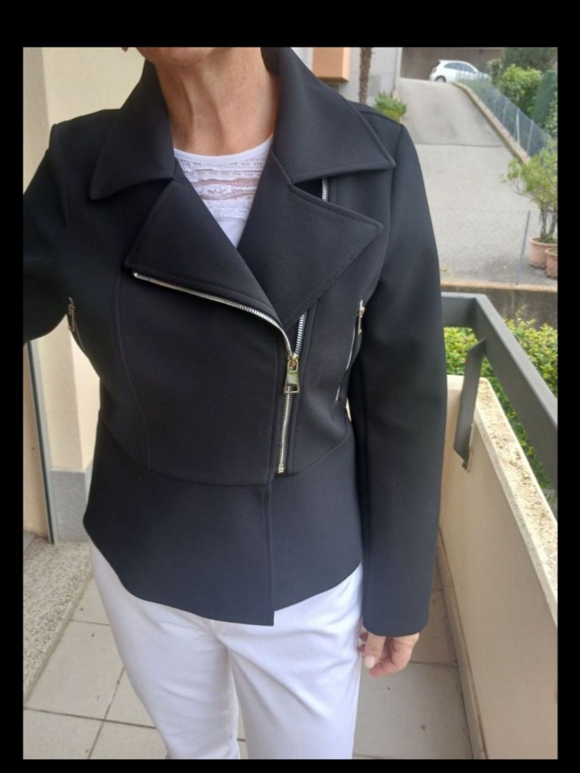 Jacken: "Caractère" Blezer mit Zip, schwarz, Gr.40 – Neu (gemäss Beschreibung) aus Schliern b.Köniz von Nikk0tin 2