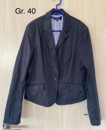 Blazer, schwarz, Gr. 40