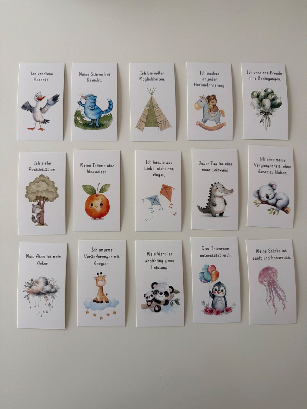 Cartoline: Neue Affirmationskarten – Nuovo (secondo la descrizione) da Solothurn venduto da Vintage87