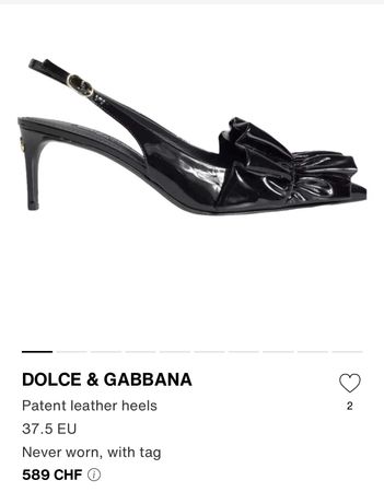 CARLO PAZOLINI(IT)39/NP250CH Chanel -Model neu Pumps Lack