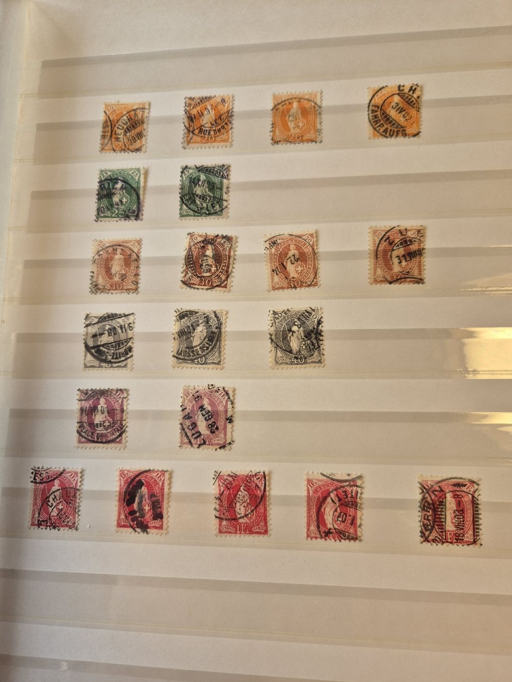 Tous les timbres: briefmarkensammlung schweiz – D'occasion à Uznach par Fireblade7 1
