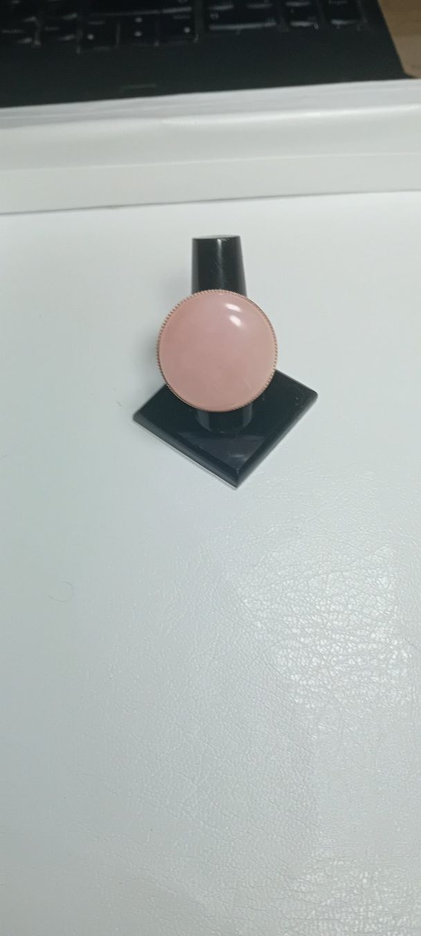 Anelli: ring edelsthal mit rosequarz – Nuovo (secondo la descrizione) da Basel venduto da bij_5hqd 3