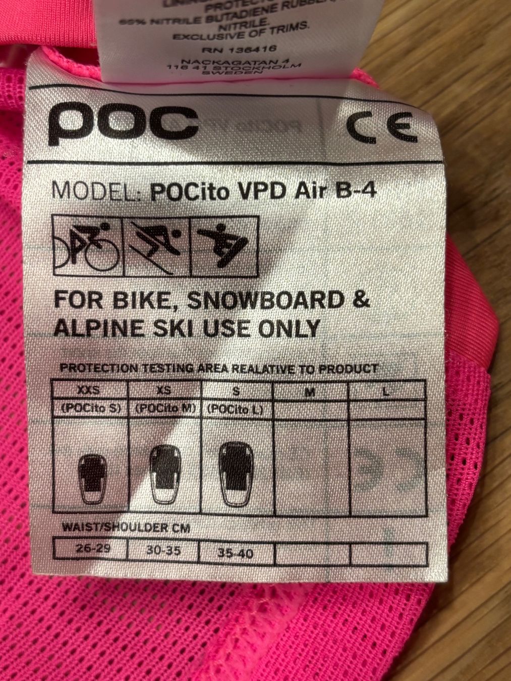 Poc Protections: Rückenprotector Weste POCito von POC – D'occasion à Utzenstorf par mingg80 4
