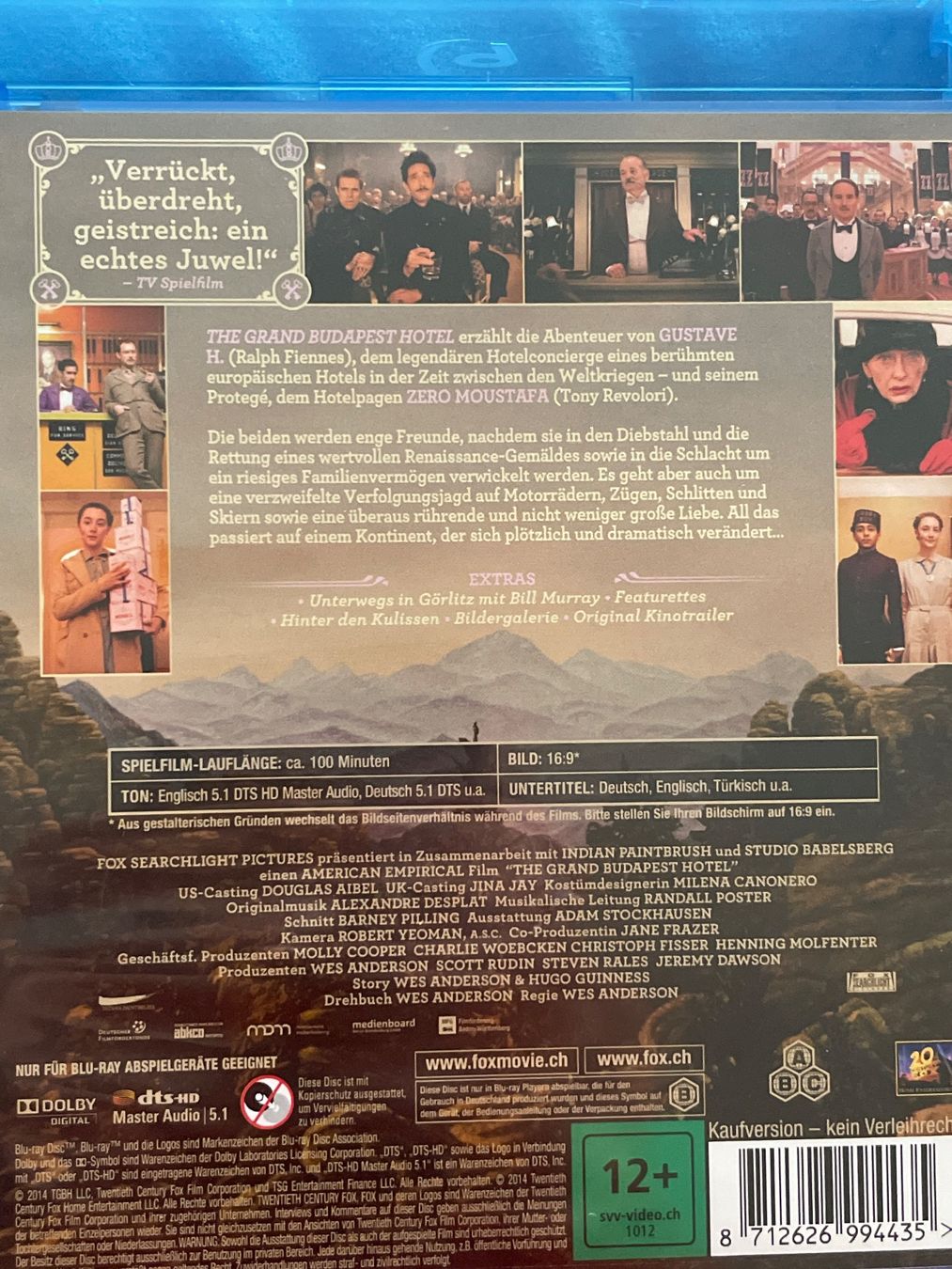 Alle DVDs: Grand Budapest Hotel (2014) – Neu (gemäss Beschreibung) aus Waldenburg von Gonzo8 1