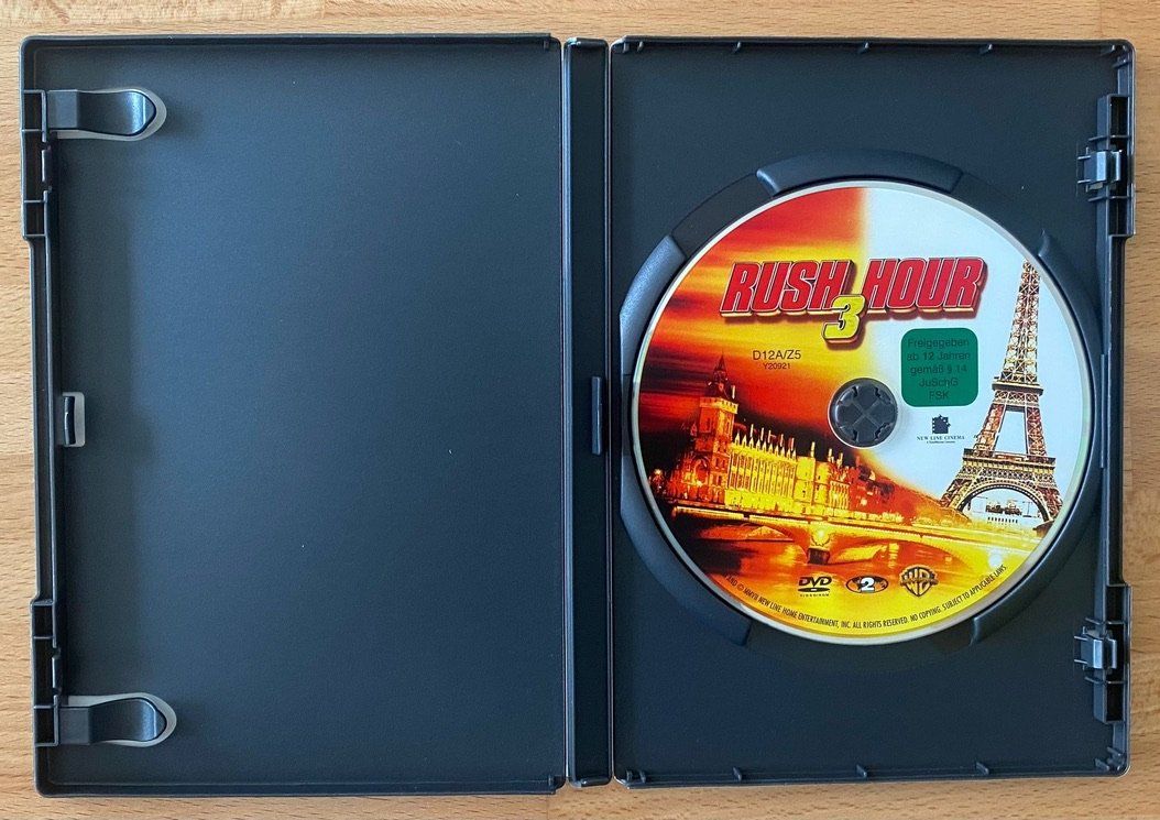 Tutti i DVDs: DVD - Rush Hour 3 – Usato da Winterthur venduto da Secondhand-Family 2
