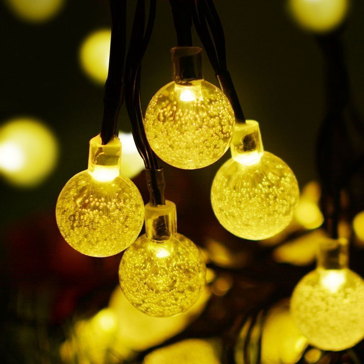 Ghirlande e barre luminose: Solar Lichterkette Aussen mit LED Kugel – Nuovo (secondo la descrizione) da Thun venduto da keller001 6
