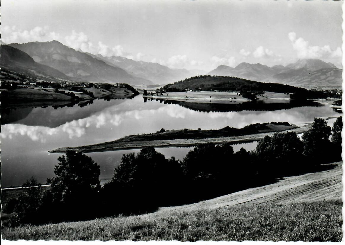 Cartoline postali: Lac de Gruyères – Usato da Hochdorf venduto da Ziegel-16