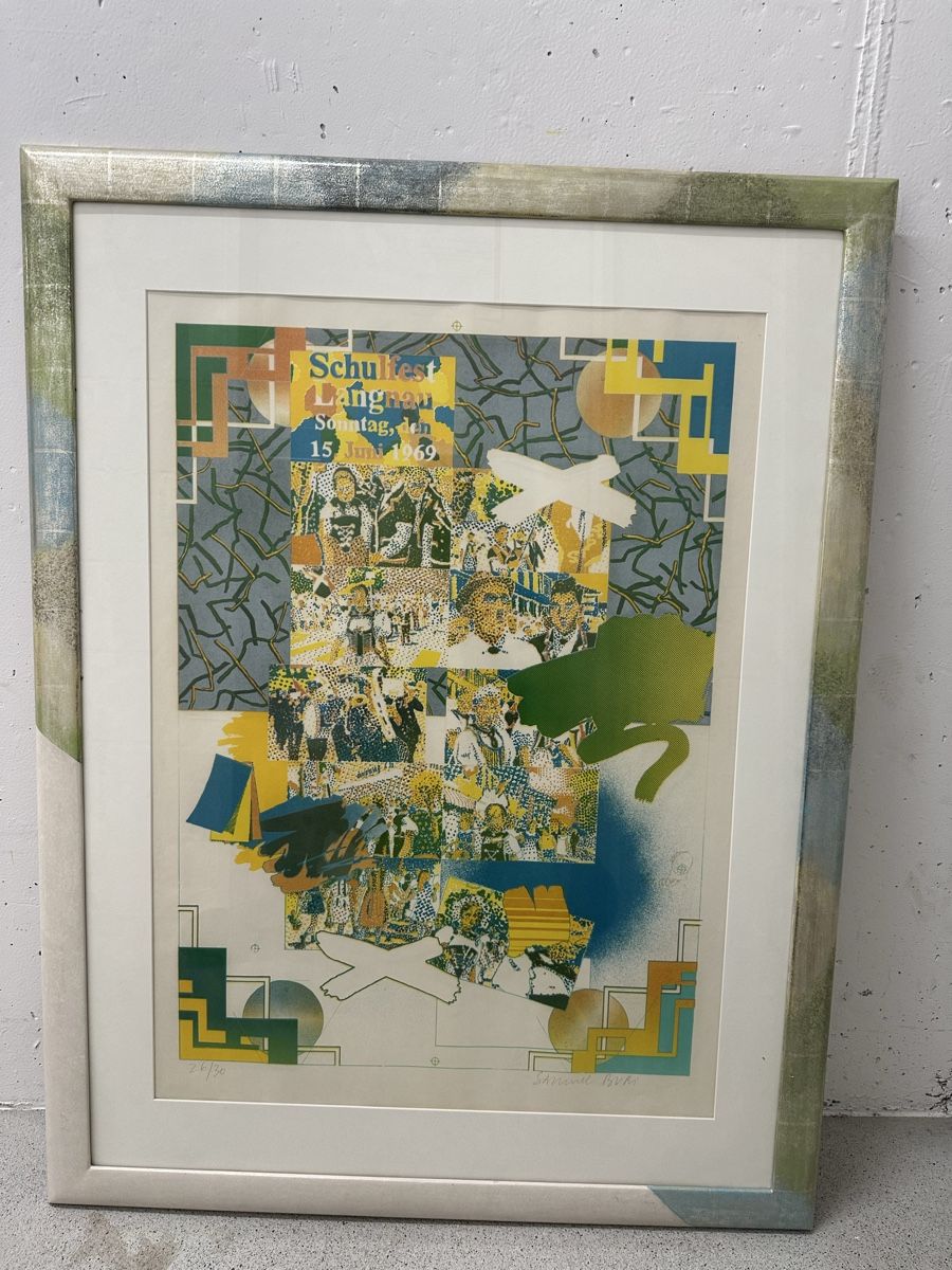 Grafica & Litografie: Samuel Buri Litho 26/30 – Usato da Ebikon venduto da Gaenggeliwaar