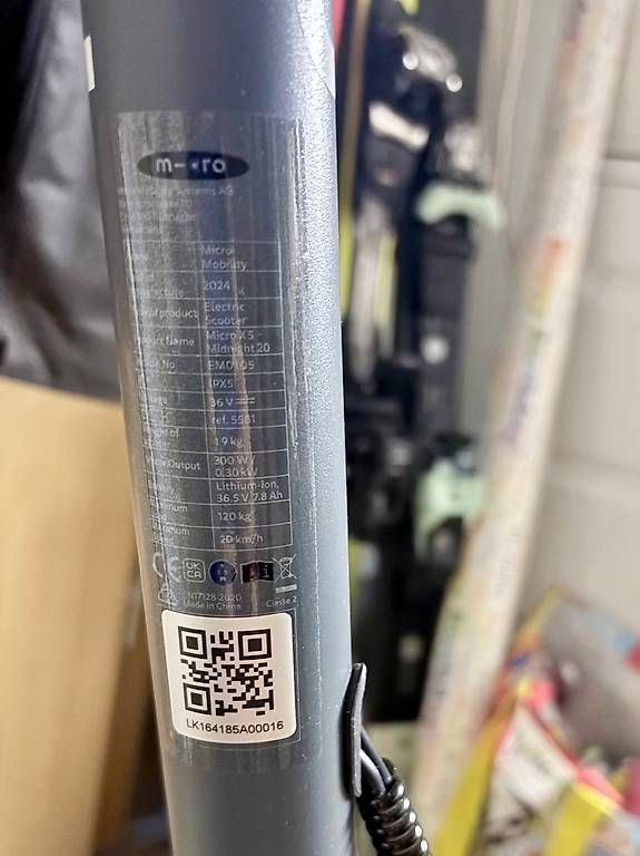 Scooters: Micro X5 E-Scooter /E-Trotti NEU (neuwertig) – Gebraucht aus Dietlikon von Pmt_zh 3