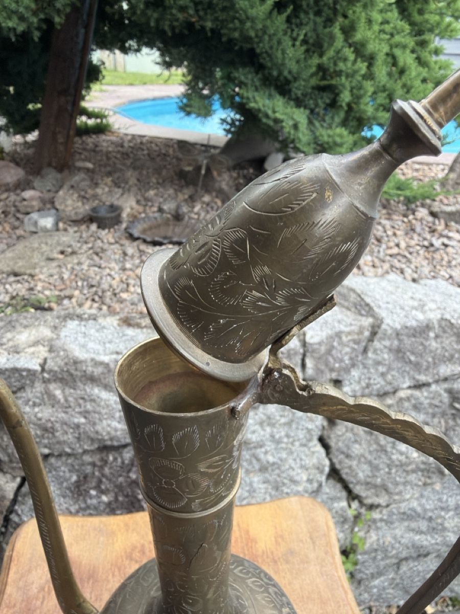 Tutte le decorazioni: Messingkännchen Orientalisch mit feinen Mustern – Usato da Waltenschwil venduto da WBcooper 1