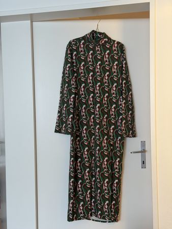 Zara Midikleid, Grösse M, grünes Muster, top Zustand!