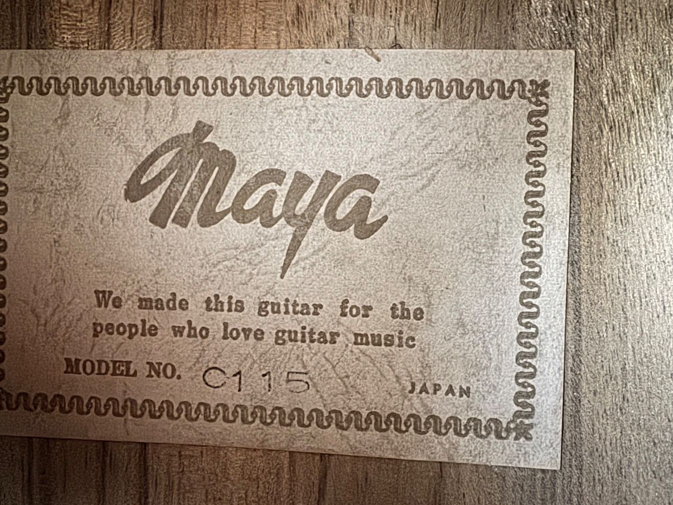 Instruments de musique: Gitarre Maya – D'occasion à Frauenfeld par lona05 5