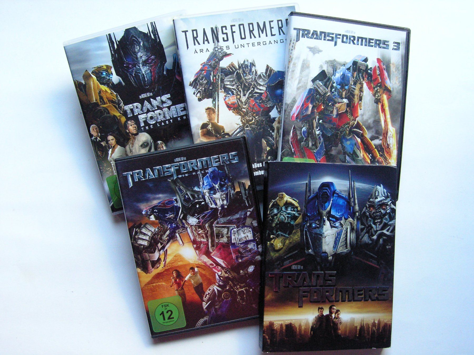 Tutti i DVDs: Transformers - DVD- Collection (5 DVDs) – Usato da Zuzwil SG venduto da vette13 3