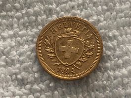 1 centime/Rappen 1894