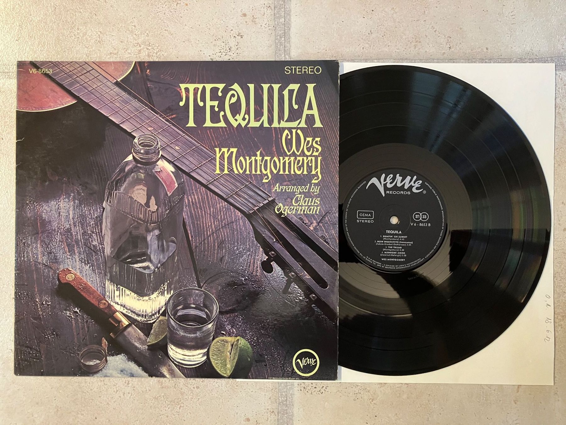 Dischi in vinile: Wes Montgomery - Tequila, LP Jazz – Usato da Widen venduto da DexterGordon