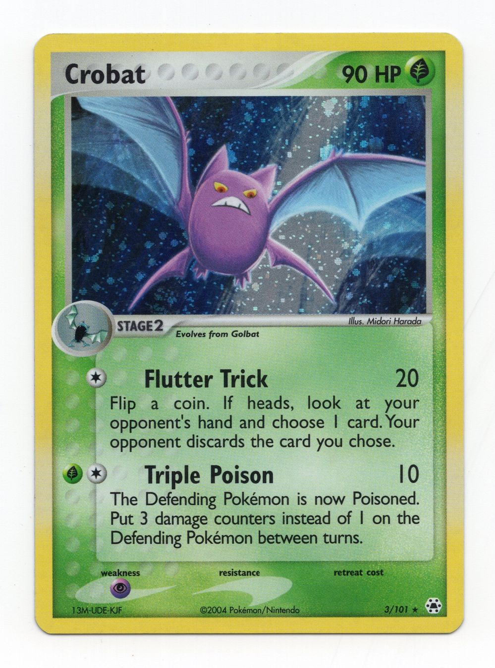 Pokémon Carte collezionabili: Crobat 3/101 Hidden Legends Holo Englisch – Nuovo (secondo la descrizione) da Oberglatt ZH venduto da DSGS37