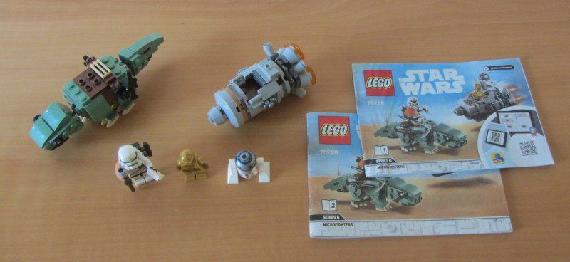 Lego Kit di costruzioni: LEGO Star Wars 75228 " Escape Pod vs. Dewback Microfighter" – Usato da Kreuzlingen venduto da Han-Solo-68