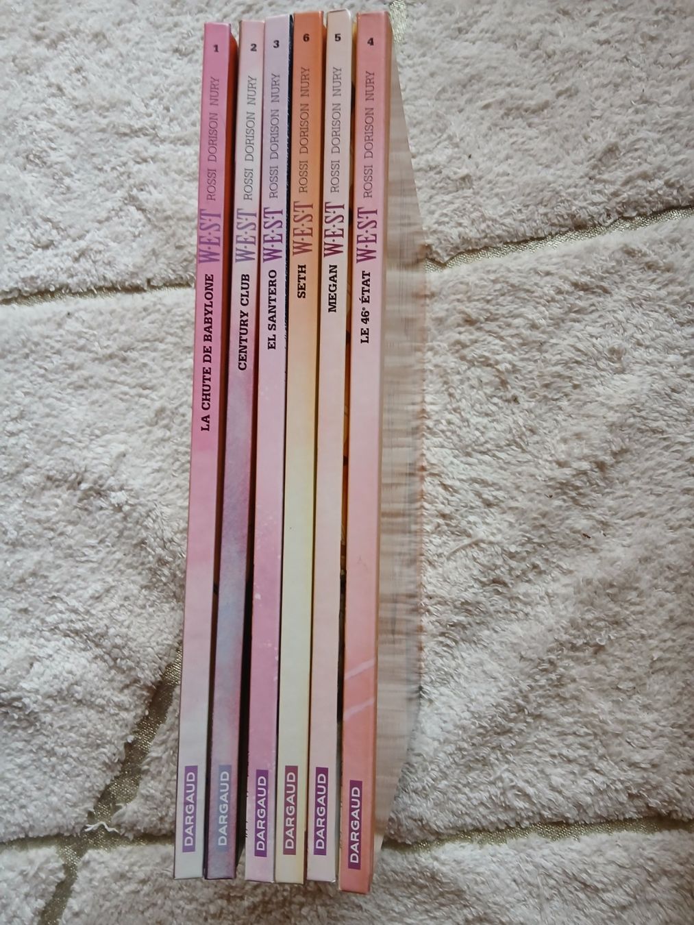 Fumetti: WEST TOME 1 A 6 HISTOIRE COMPLETE TTBE EO – Usato da Puidoux venduto da Efango 1