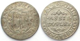 BASEL Stadt Doppelassis o.J.ca.1620 Billon