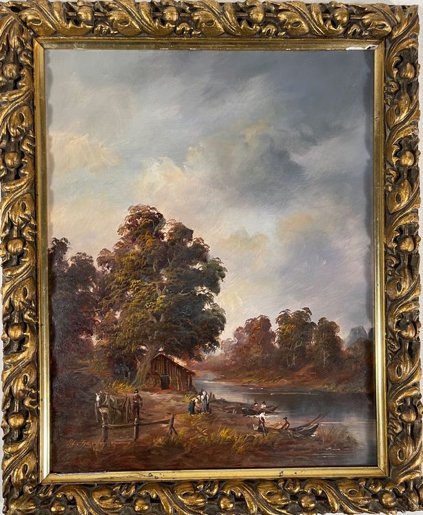 Hans BAUMANN(1927) Gemälde Kaufen auf Ricardo