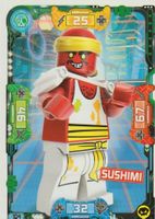 LEGO NINJAGO TRADING CARD SERIE 5 # 104 SUSHIMI