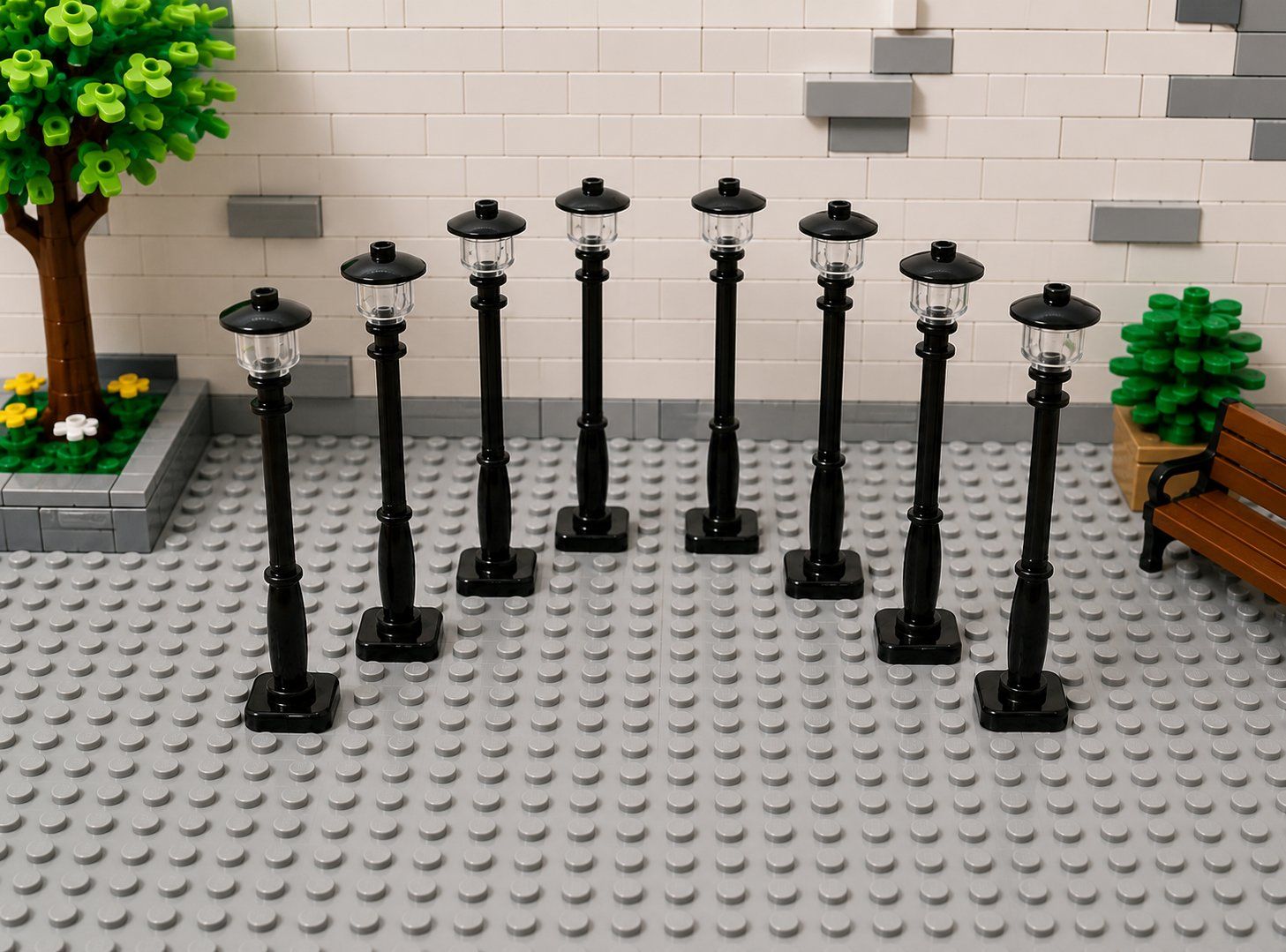 Baukästen: 10 Strassenlaternen, Lego-kompatibel – Neu (gemäss Beschreibung) aus St. Gallen von Starlord77