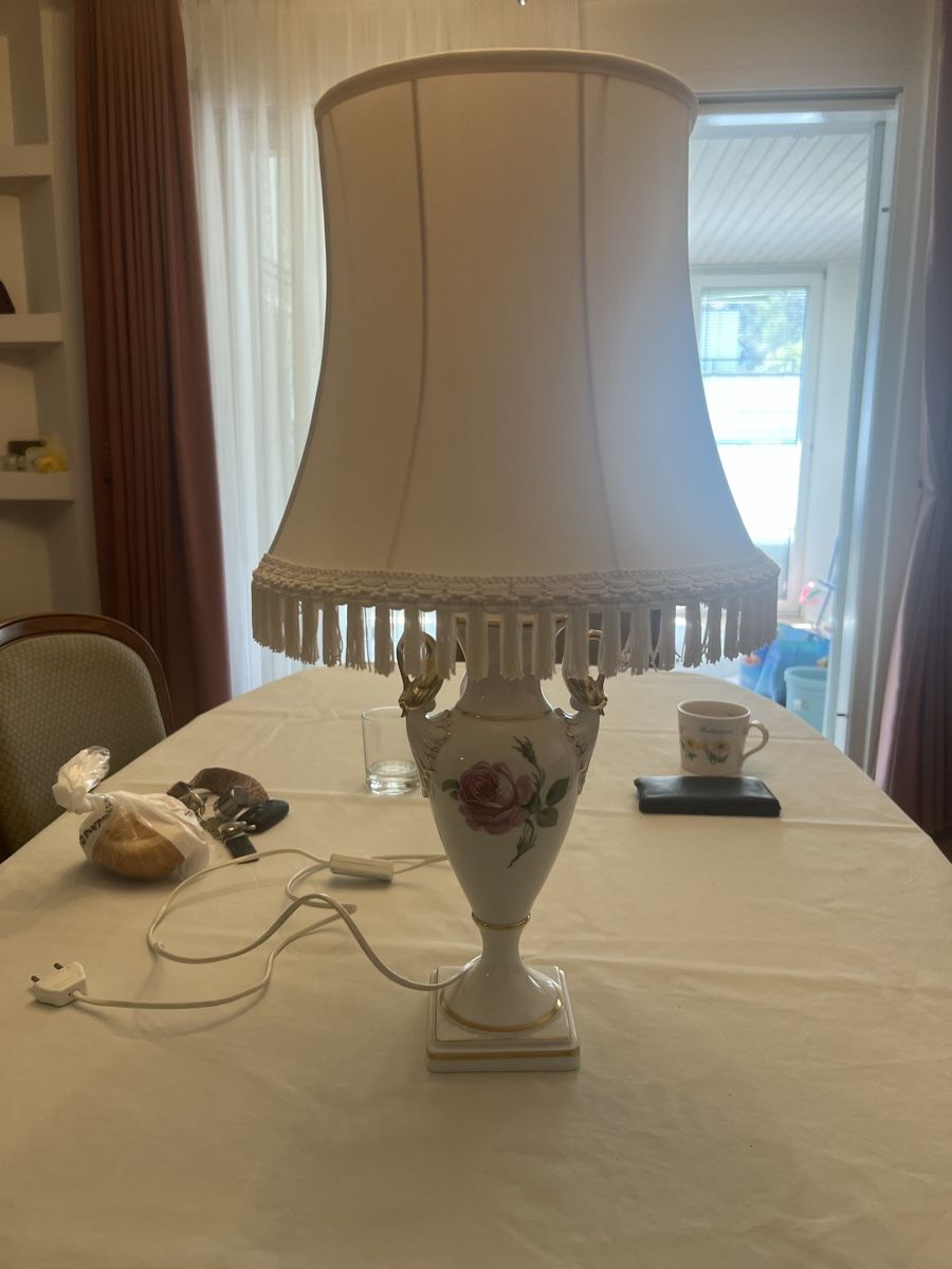 Kaiser Lampade: Kaiser Porzellanlampe – Nuovo (secondo la descrizione) da Zürich venduto da val_5d9k
