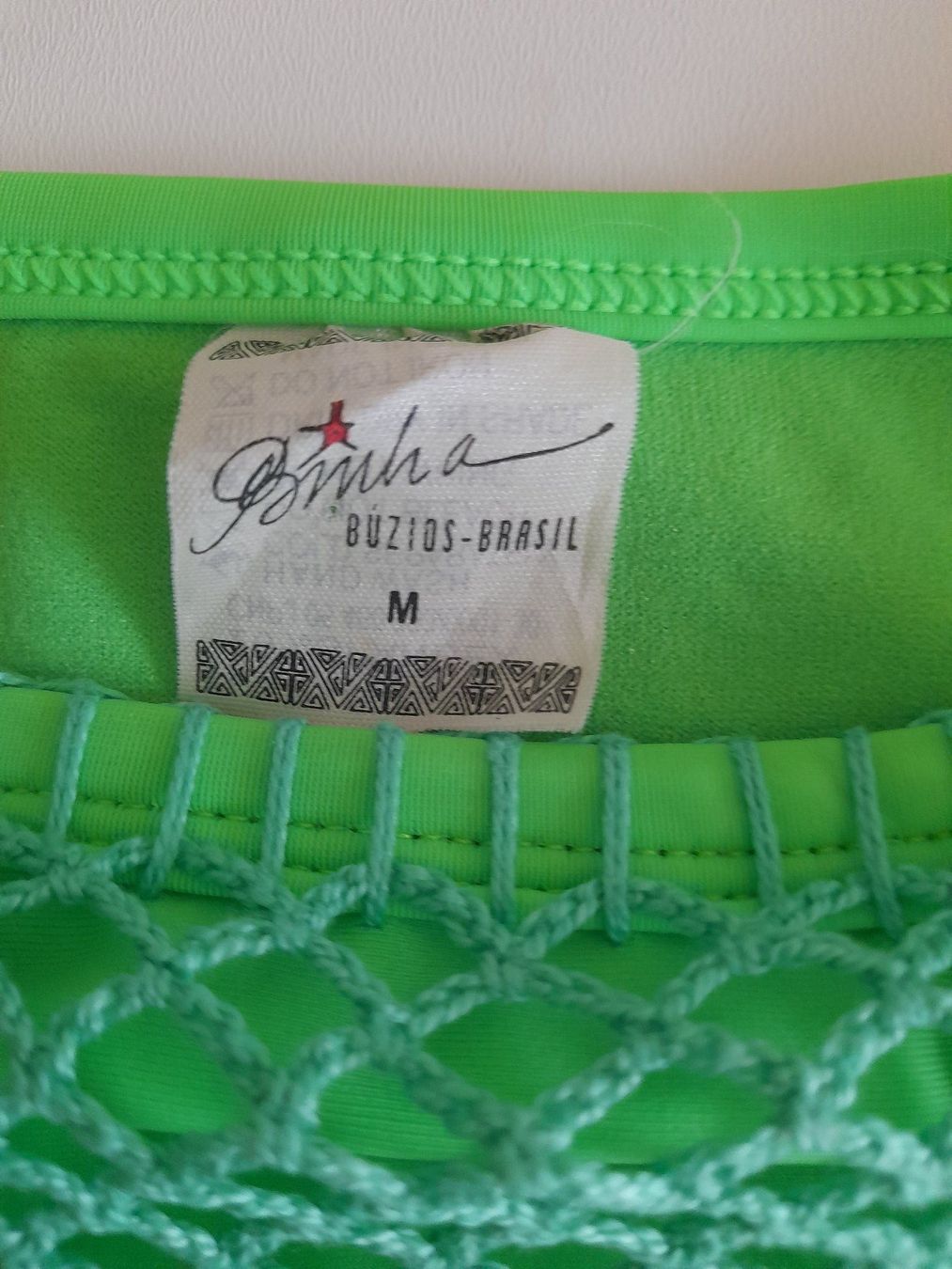Badekleider & Bikinis: Buzius Brazil . Bikini Häkeldetails . grün . – Gebraucht aus Leuggelbach von schmetterlings-fee 2