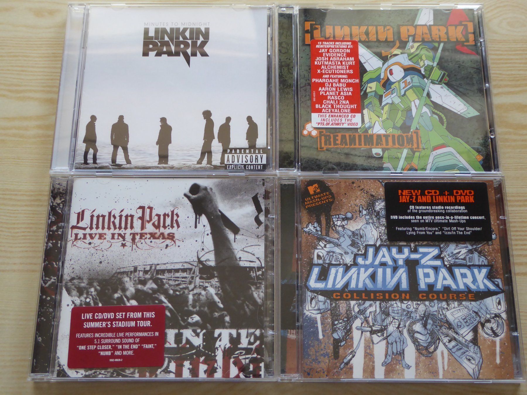 CD: 10 CDs Metal: Korn & Linkin Park – Usato da Triesen venduto da Comix8 5