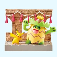 Pokémon - Figur Figurine - PIKACHU - Town 2 Street - Re Ment