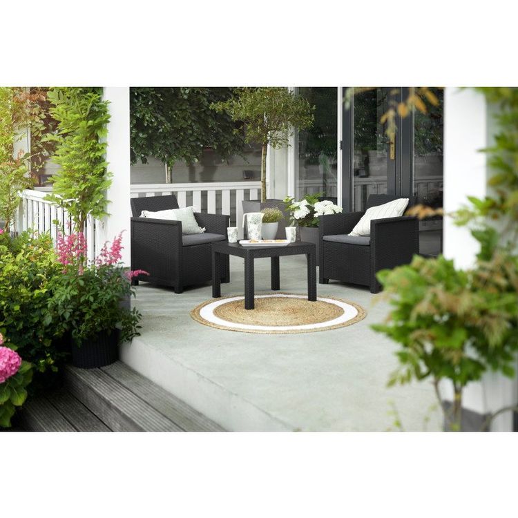 Keter Balkon Set Emma Graphite (Neu (gemäss Beschreibung)) in ...