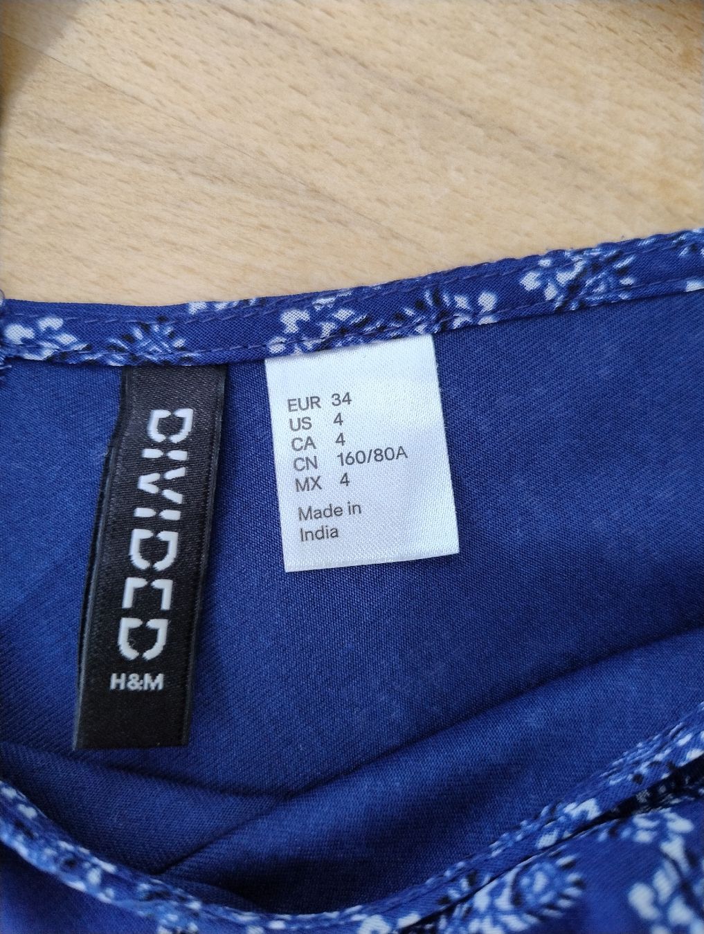 H&M Vestiti: Sommerkleid Divided H&M blau Grösse 34  – Usato da Kirchberg BE venduto da lauraflu 5