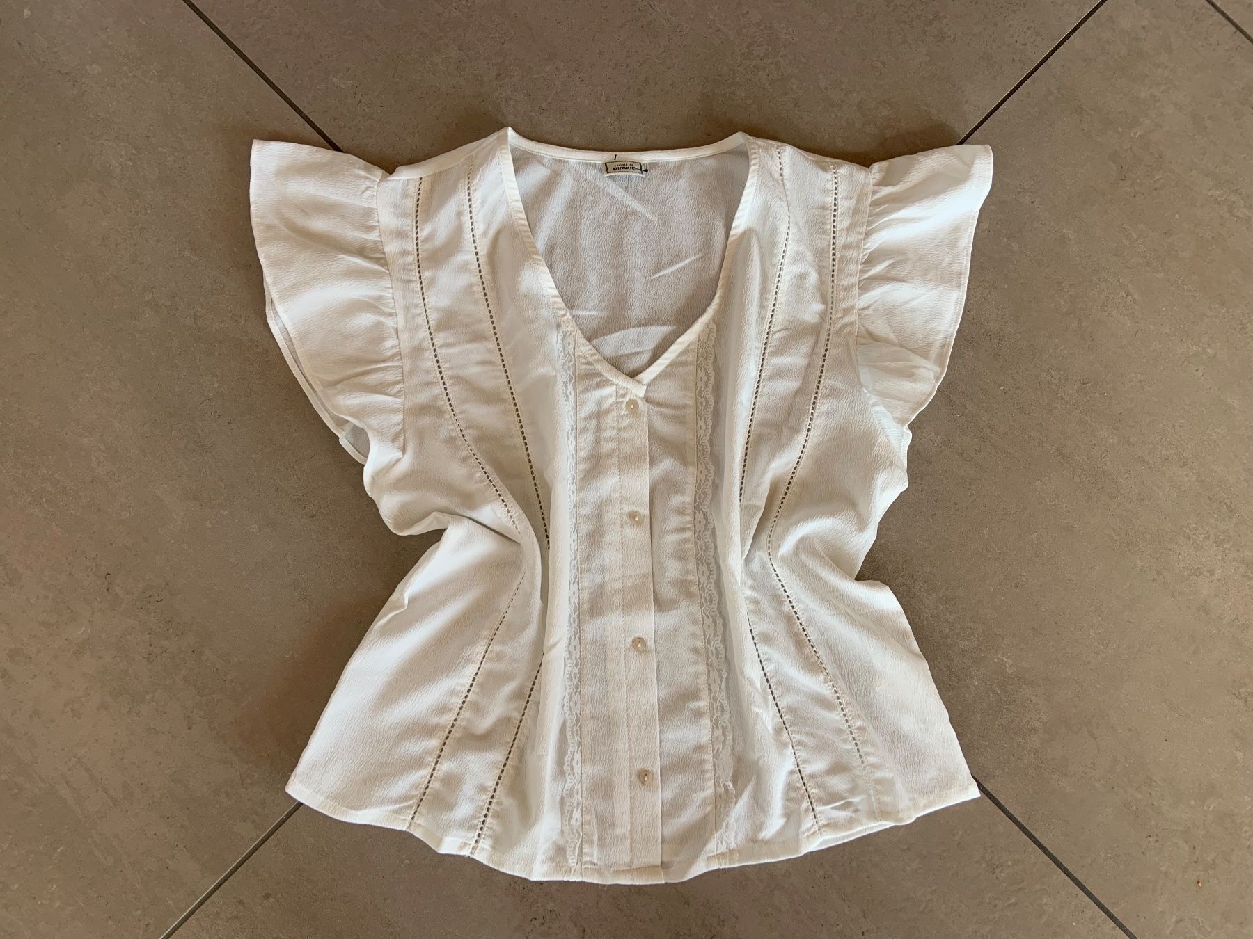 Camicette: Bohobluse mit Flügelärmel – Nuovo (secondo la descrizione) da Sigriswil venduto da ck56 2