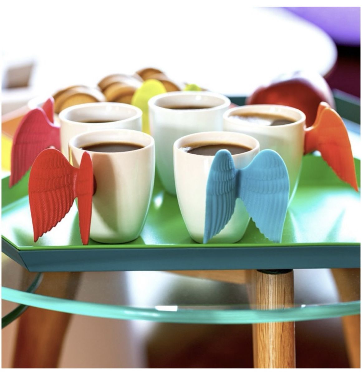 Tazze: Tasse à caffé ailes d’anges silicone jamais utilisée – Nuovo (secondo la descrizione) da St-Légier-Chiésaz venduto da fav_djb9 3