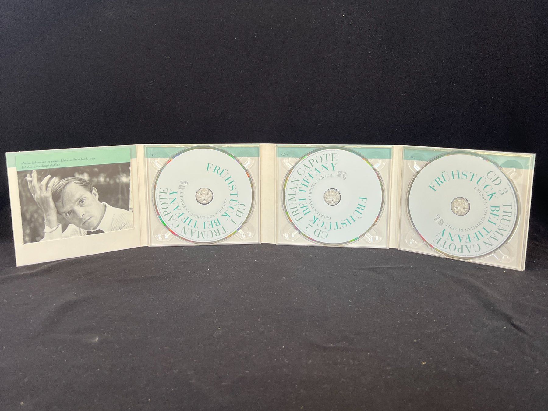 Hörbücher: Capote : Frühstück bei Tiffany 3 cD`s – Gebraucht aus Zürich von Drahtzug 2