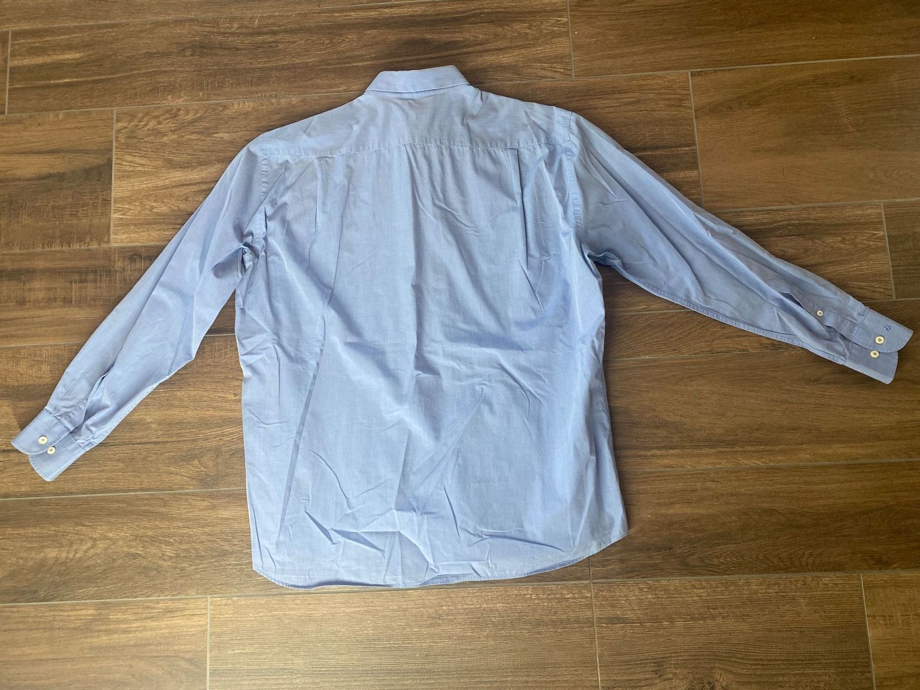 Camicie: Einhorn Herren Hemd hellblau Gr. XL – Usato da Pratteln venduto da a23_j2gs 2
