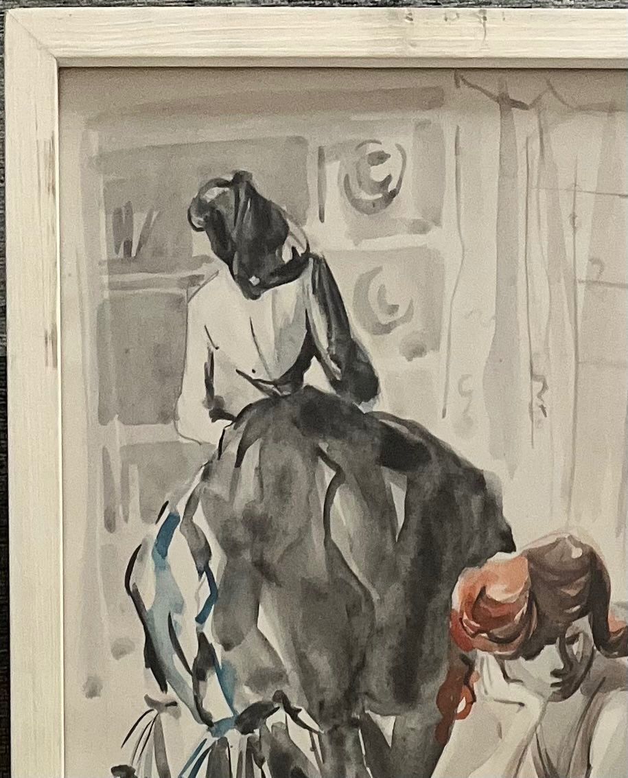 Dipinti: EMIL BAUER AQUARELL MIT NACHLASSSTEMPEPL  MIT RAHMEN – Usato da Gersau venduto da kunst-online 2