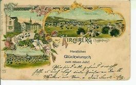 Kirchberg SG Togg. Litho 1900 3 Bild AK gut erhalten