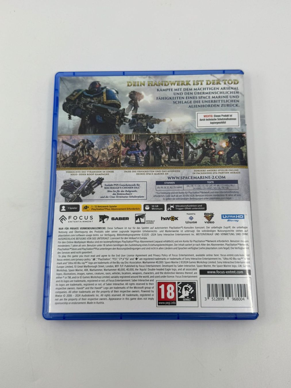Giochi: Warhammer 40.000 Space Marine (PS5) – Usato da Herisau venduto da Seyashop1 2
