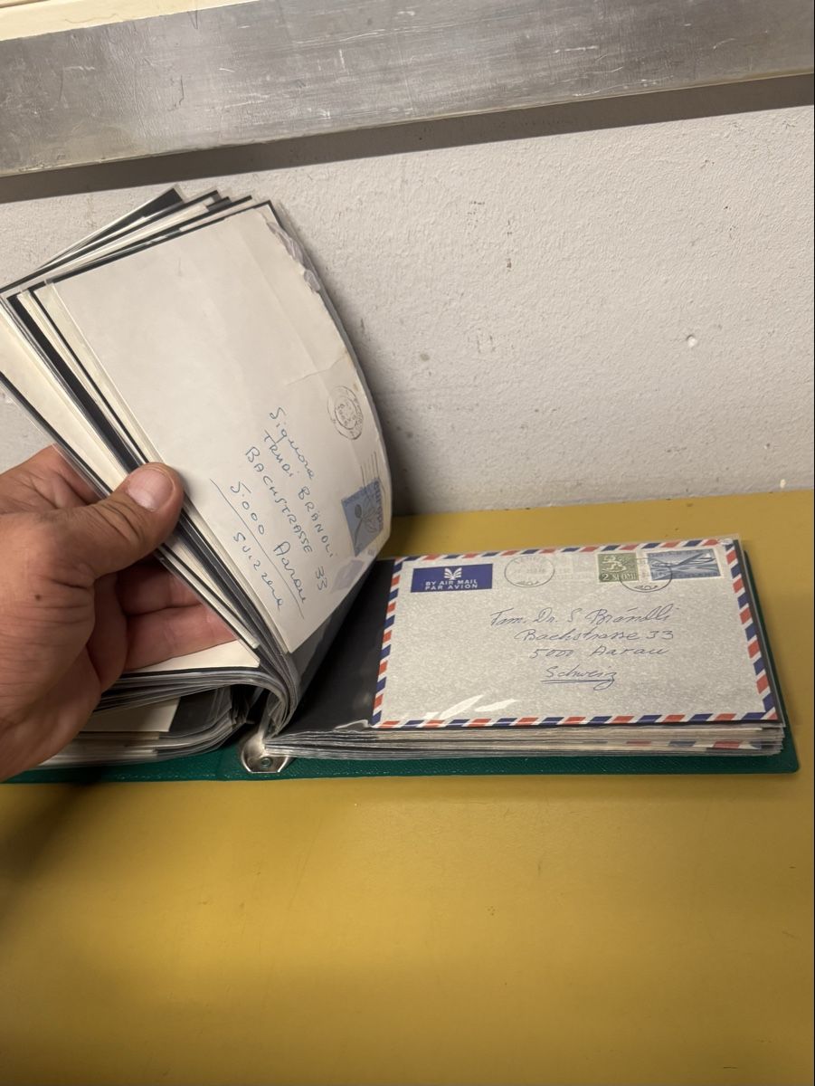 Tutti i francobolli: Briefmarken Album mit Briefen  – Usato da Schlieren venduto da Freundlich02 4
