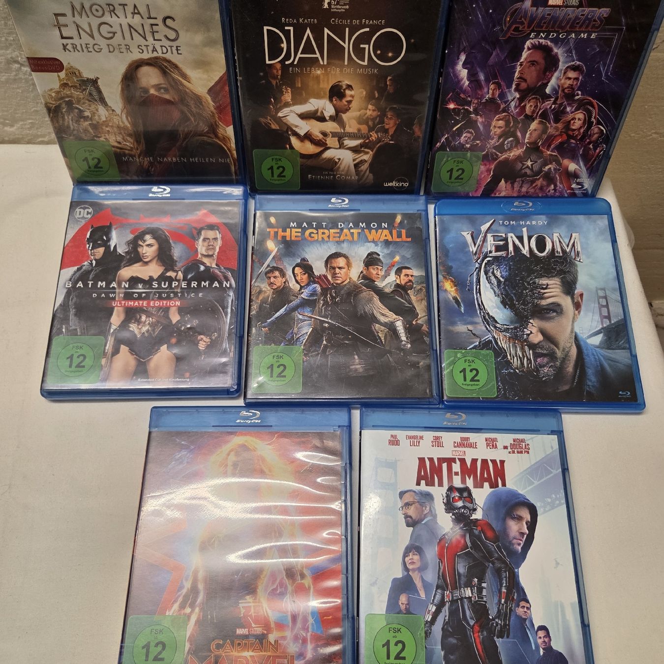 Alle DVDs: Blu-ray Filme Sammlung 8x – Gebraucht aus Stans von Ducati16 1