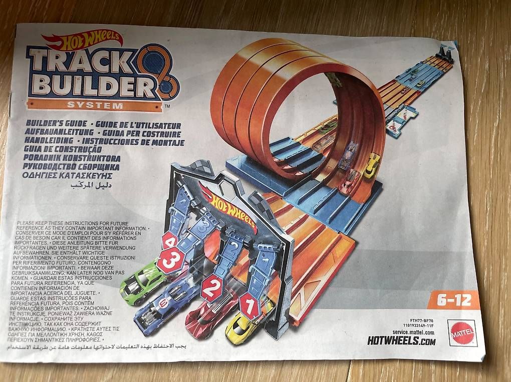 Giocattoli: Hot Wheels - Track Builder - Grosser Koffer – Usato da Biel/Bienne venduto da Hamamlezi 2
