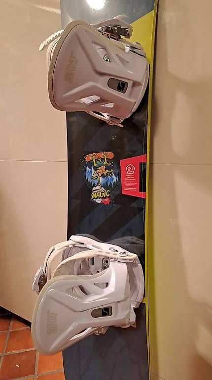 Nidecker Board: Neues Nidecker Snowboard 110cm inkl. Bindung – Nuovo e nell'imballaggio originale da Oberrieden venduto da Raja011 2