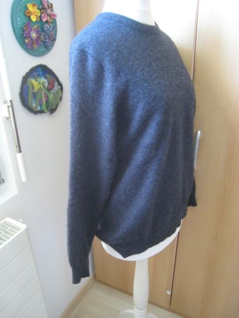 maddison cashmere Kaschmir Pullover Gr.M  (ehemals L) d.grau