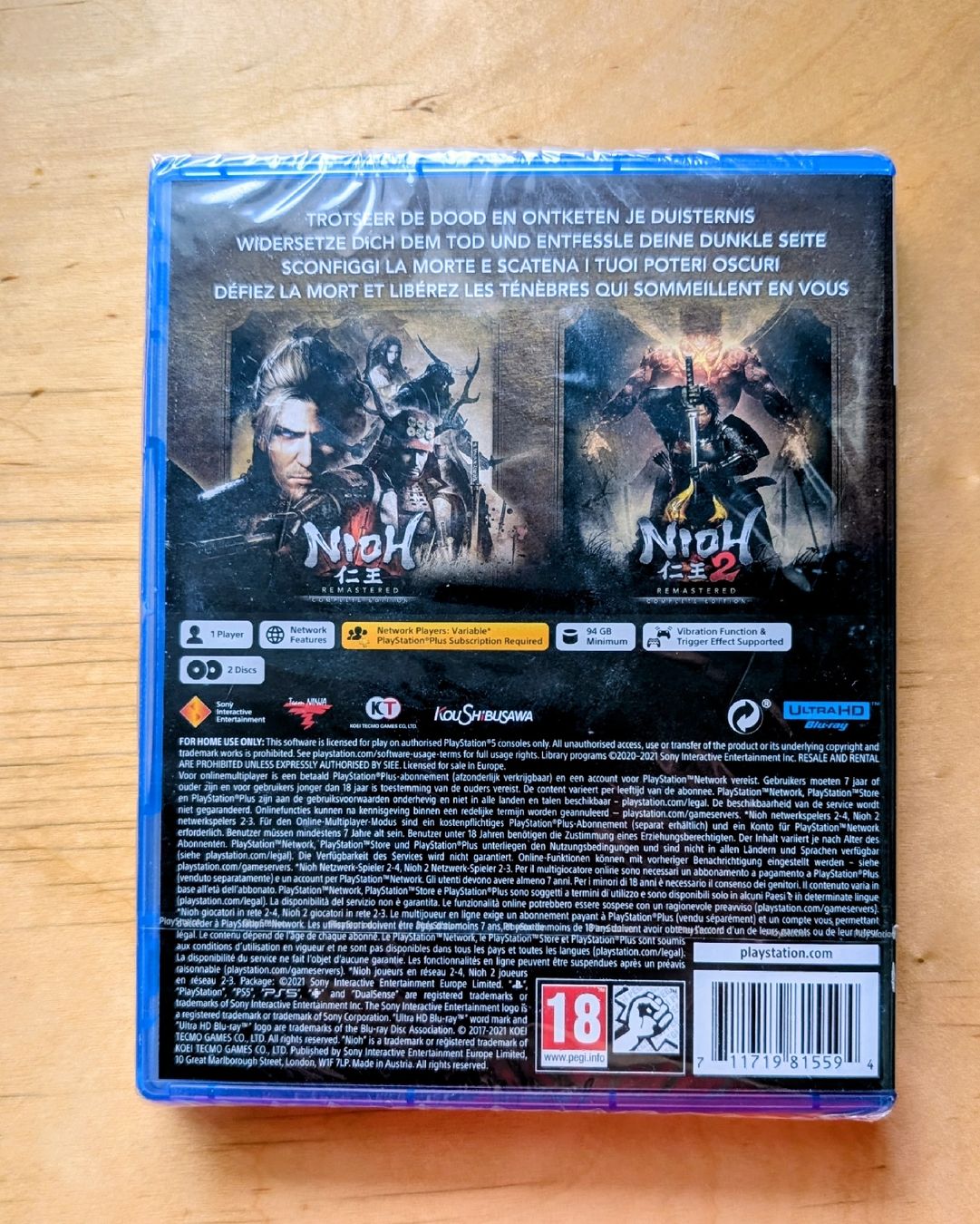 Spiele: Nioh Collection Gioco Spiel PS5 – Neu und originalverpackt aus Gordola von nic_h5pq 1