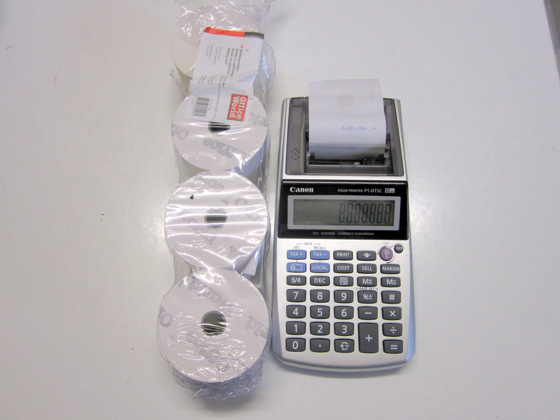 Canon Calcolatrici tascabili: Taschenrechner Canon Palm Printer P1-DTSC – Usato da Binningen venduto da fel_8mgn 3
